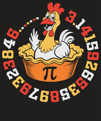 Happy Pi Day Shirt, Funny Chicken Pi Day, Chicken Pot Pi, Funny Pi Day shirt, March Pi Day T-shirt, Funny Chicken Pi Day, Math Teacher, Math Shirt, Funny Math Gift, Math Sweatshirt,