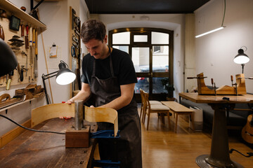Crafting Spanish Flamenco Guitars: A Luthier's Passion in Action