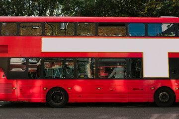London Bus Billboard Mockup