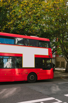 London Bus Billboard Mockup