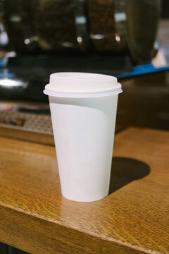 Disposable Coffee Cup Mockup