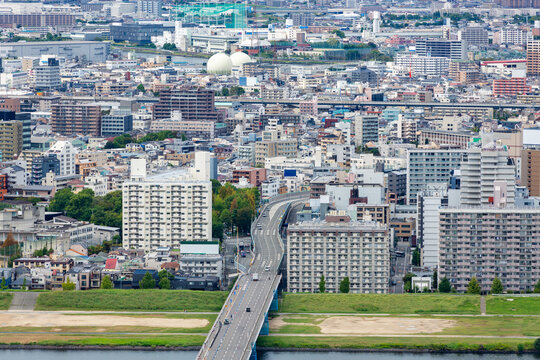 Views Of Osaka From Umeda Sky Building