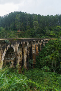 Nine Arch Bridge in Ella, Sri Lanka 