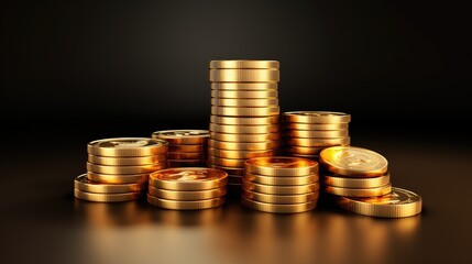 Large Group of Financial Assets and Currency for Business and Investment