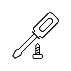 Screwdriver vector icon