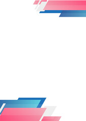 Modern and elegant white background with abstract touches