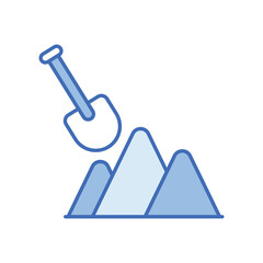 Construction Site vector icon