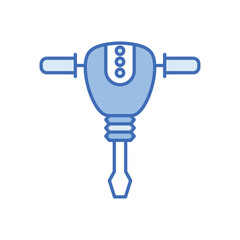 Jackhammer vector icon