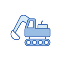 Fototapeta premium Crane vector icon