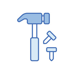 Hammer vector icon