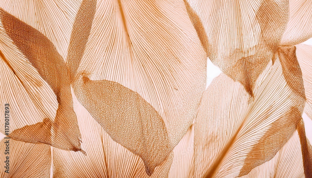Poster elegant close-up of textured dried petal details with subtle lines and warm beige tones for nature a