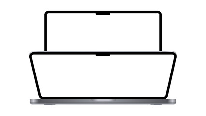 MacBook Pro with Sleek Notch Display and Minimalist Design