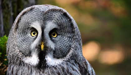 Obraz premium great gray owl bird