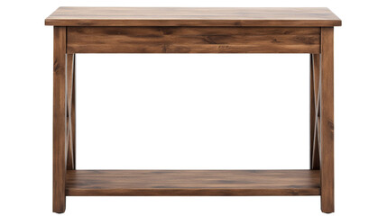 Entryway table, isolated on transparent background