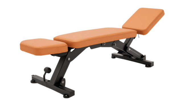 Exercise Bench, isolated on transparent background