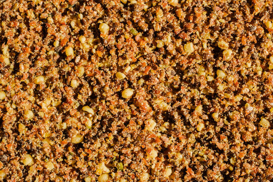 Chia hemp and flax seeds background