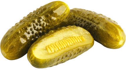 Pickles, isolated on transparent background