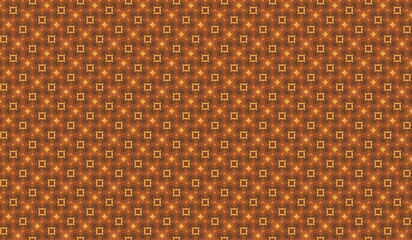 Seamless geometric pattern with warm tones and symmetrical design