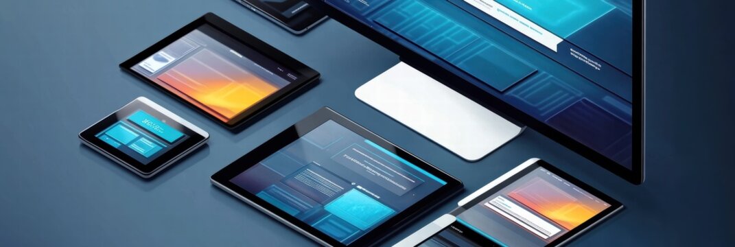 Isometric layout design for effective website optimization across multiple devices