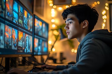 Virtual team building activity online