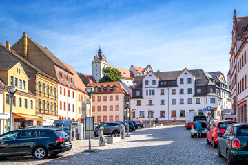Altstadt, Colditz, Sachsen, Deutschland 
