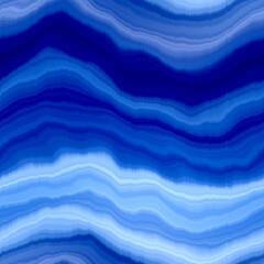 Modern summer striped blur wash seamless pattern background for trendy beach wear and coastal living designs. Repeatable alcohol ink bleed effect in blue white indigo colors