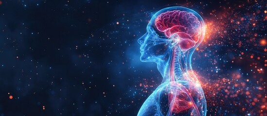 Human Brain Anatomy: A 3D Digital Rendering of the Nervous System