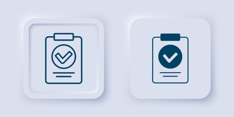Filled and outline Medical prescription icon isolated on grey background. Rx form. Recipe medical. Pharmacy or medicine symbol. Square button. Vector