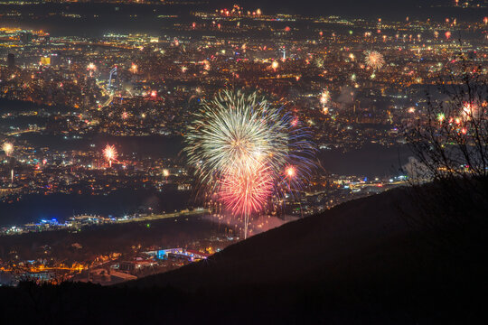 New Year 2024 Sofia Bulgaria