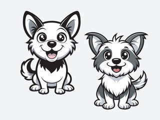 Cute cat vector art illustration file 