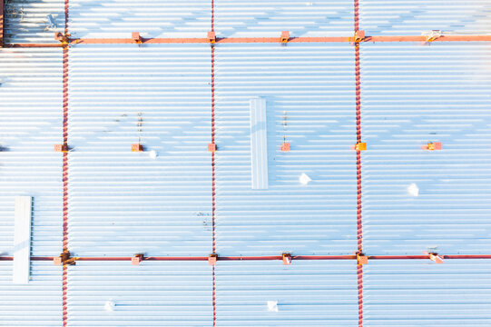 Corrugated Metal Decking for Industrial Building