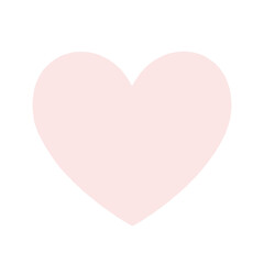 Pink heart on a white background. Perfect for Valentine s Day, romantic gifts, wedding invitations, greeting cards, posters, and love themed designs.