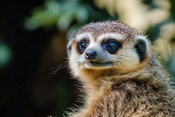 Fototapeta premium A close-up shot of an adorable animal's face, great for use in children's books, advertisements or social media posts