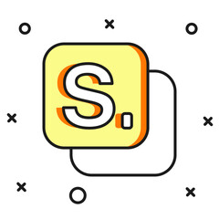 Filled outline Bingo icon isolated on white background. Lottery tickets for american bingo game. Flat filled outline style with shadow. Vector