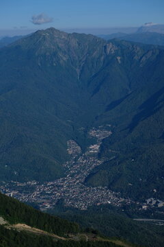 Dawn Into Krasnaya Polyana, Sochi