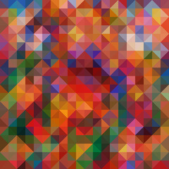 Colorful polygonal abstract background. Low poly effect. Polygon backdrop.
