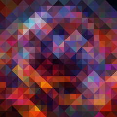 Obraz premium Colorful polygonal abstract background. Low poly effect. Polygon backdrop.