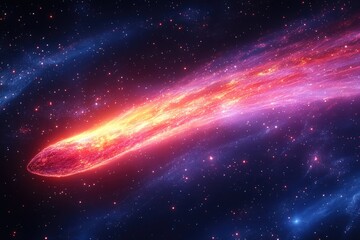Fototapeta premium A stunning image of a galaxy with a bright central disk, ideal for use in astronomy-related projects or as a background for science-themed designs