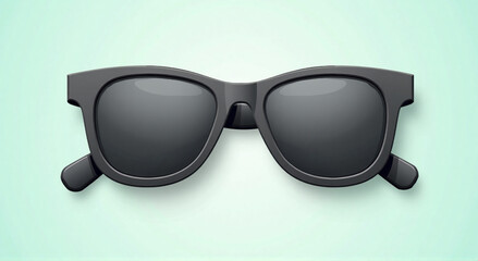 sunglasses isolated on white, sunglasses, glasses, fashion, sun, object, summer, eyewear, protection, black, eyeglasses, eye, plastic, style, lens, glass, 3d, frame, accessory, isolated, sunlight, vis