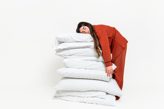 Cozy Resting on Pillows