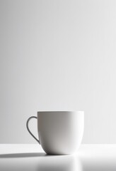 captivating minimalist coffee cup showcased from unique angles offering fresh perspective design aesthetics, ceramic, shape, stream, cupholder, pattern