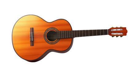 guitar isolated on white background 