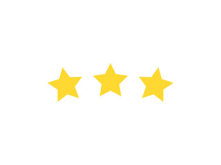 Fototapeta premium 三ツ星評価アイコン