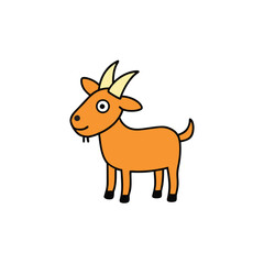 illustration of a goat