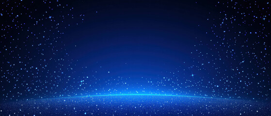 Fototapeta premium Colorful stars banner background featuring retro colors and a sense of chaos