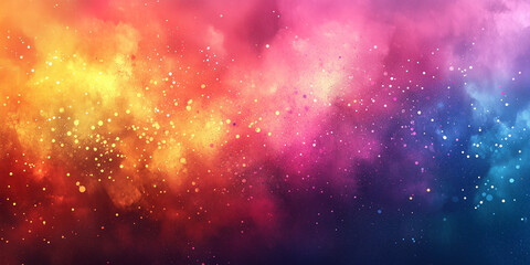 Fototapeta premium Abstract powder texture background of Holi festival of colours 