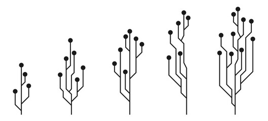 electronic circuit line