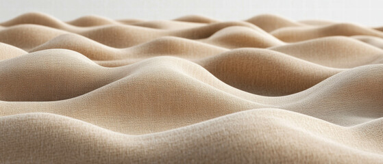 Obraz premium Abstract representation of sound waves in a dynamic 3D background design