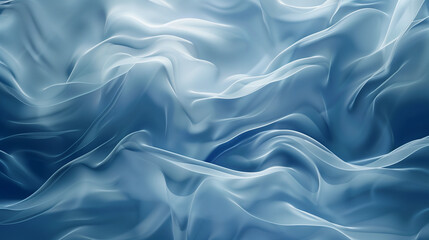 Fototapeta premium An abstract cold blue background with subtle motion blur creates a mesmerizing technological atmosphere, evoking a sense of innovation and futuristic advancement, as dynamic interplay of shades