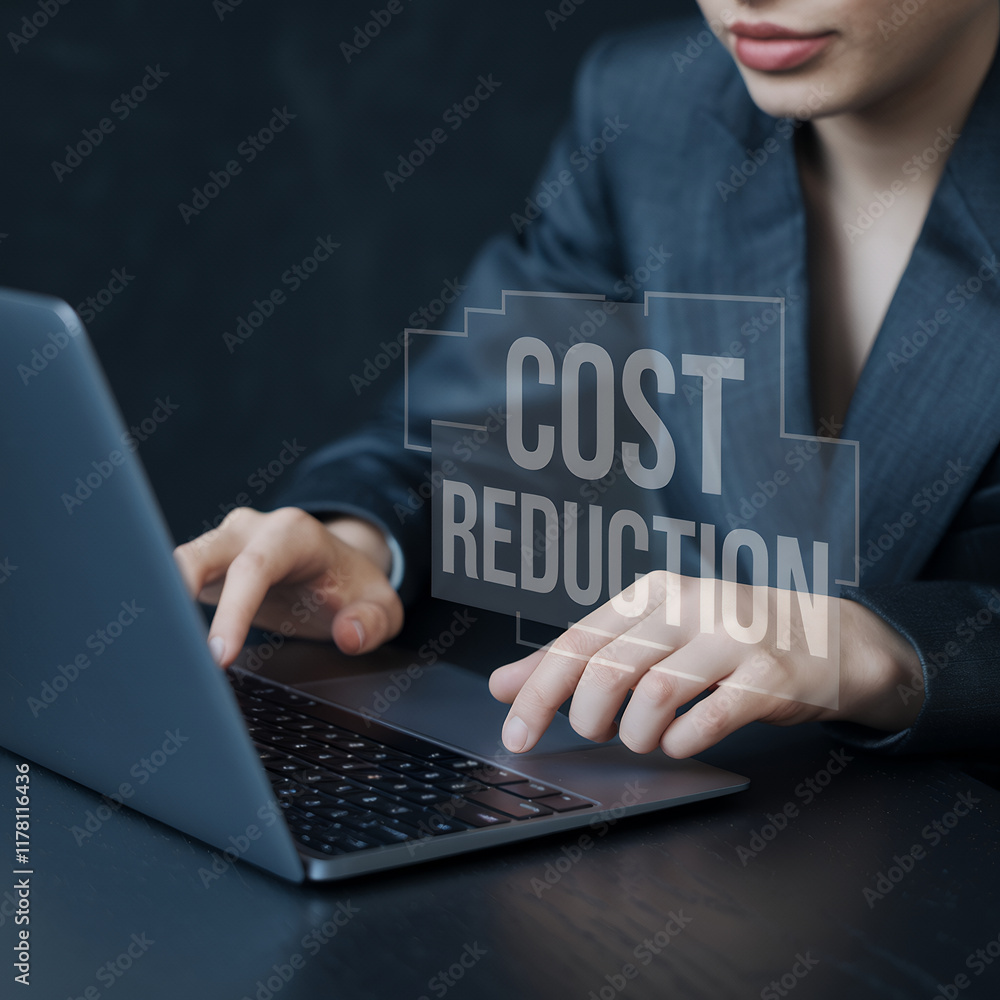Poster effective strategies for cost reduction in business finance: maximizing budget management and optimi